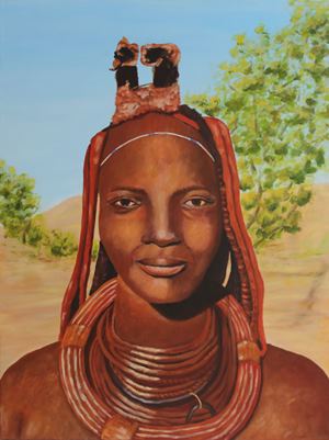 Himba vrouw Namibië