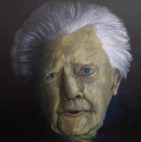 Portret dame 100 jaar